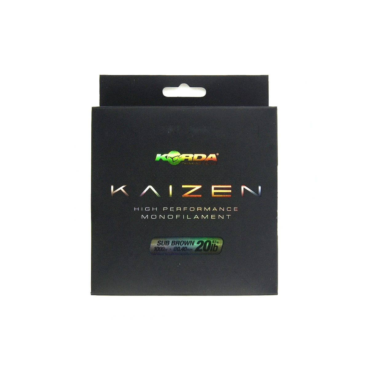 Korda Kaizen Mono - Brownmodel 0.40mm (20lb / 9.8kg) - 1000m - MPN: KDCM23 - EAN: 5056832400490