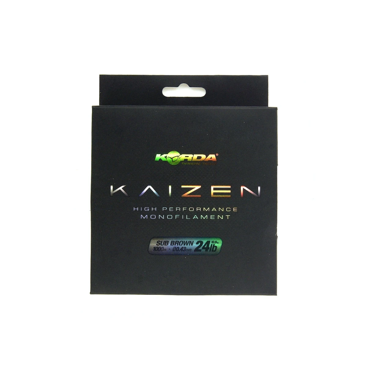 Korda Kaizen Mono - Brownmodel 0.43mm (25lb / 10.9kg) - 1000m - MPN: KDCM24 - EAN: 5056832400506