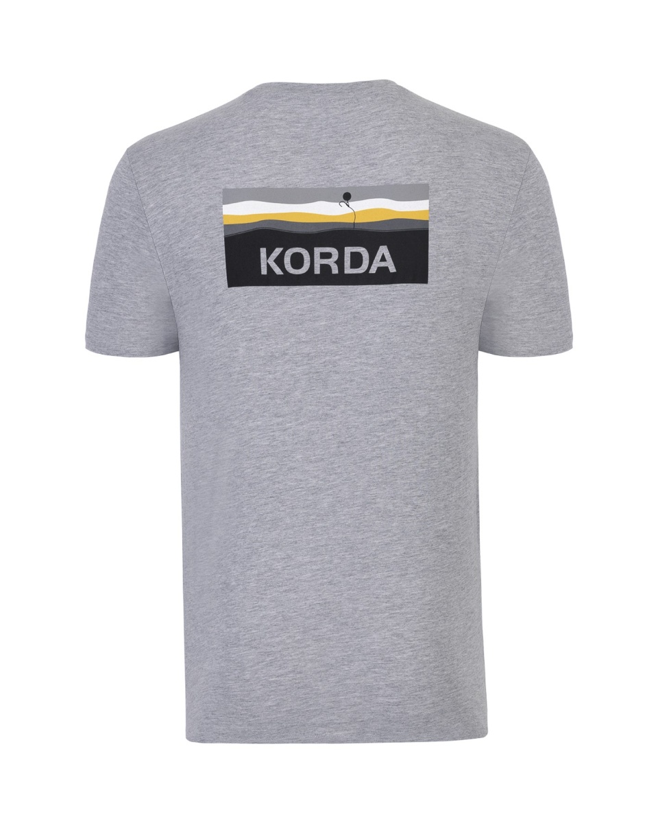 Korda Lakebed T-Shirt - Greymodel S - MPN: KC0001