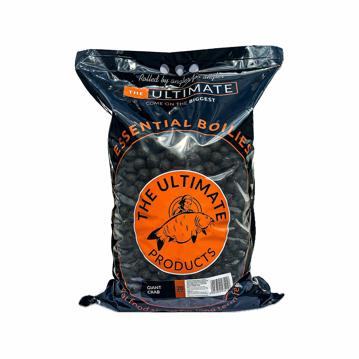 UltimateProducts Essential Boilies - Giant Crabrozmiar 20mm / 10kg - EAN: 5903855435148