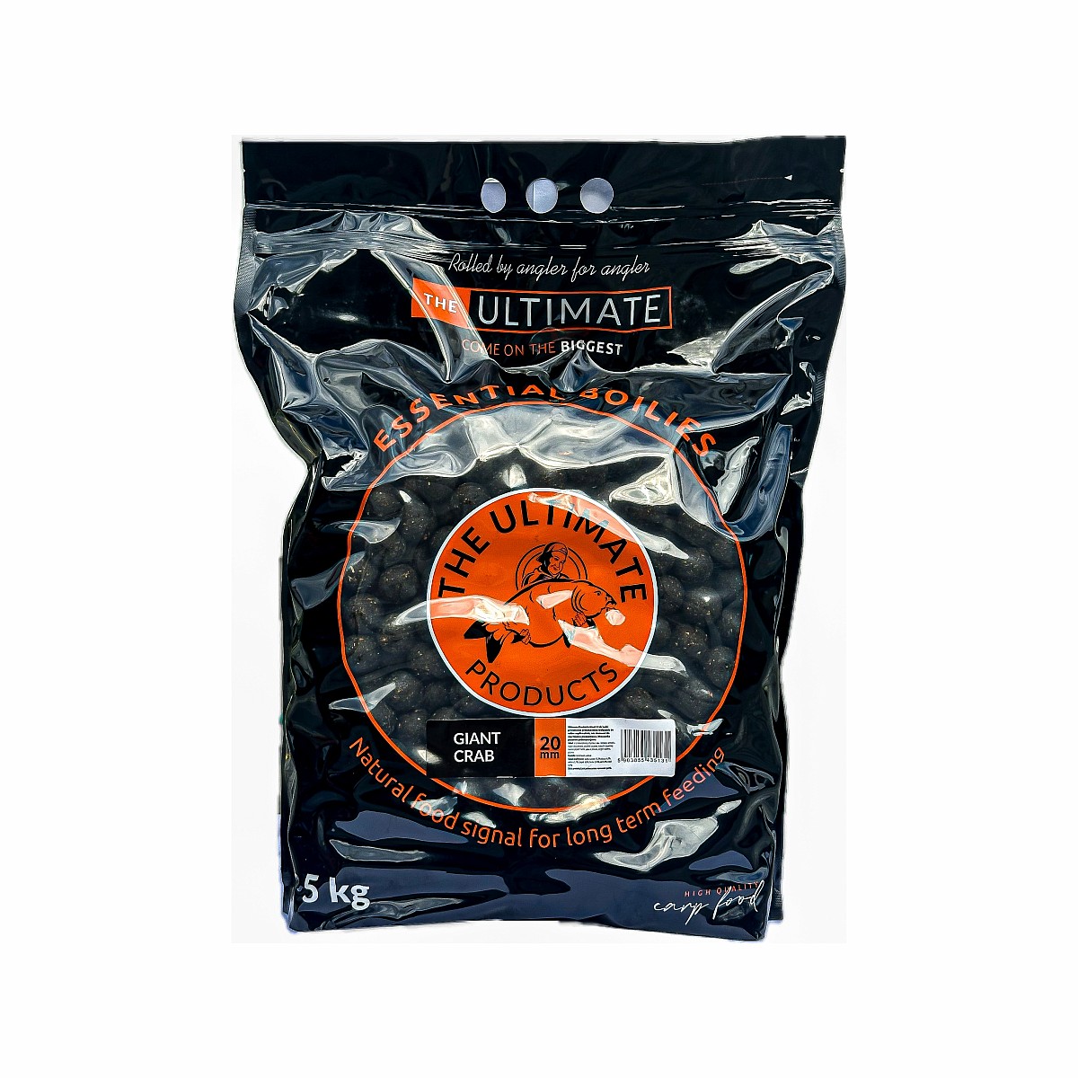 UltimateProducts Essential Boilies - Giant Crabrozmiar 20mm / 5kg - EAN: 5903855435131
