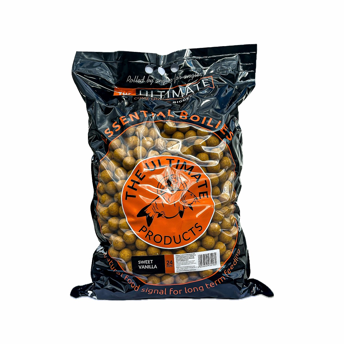 UltimateProducts Essential Boilies - Sweet Vanillarozmiar 20mm / 10kg - EAN: 5903855435124