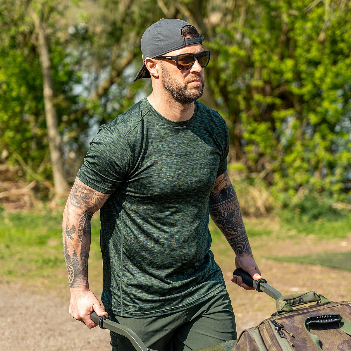 RidgeMonkey APEarel CoolTech T-Shirt - CAMO Editionrozmiar S - MPN: RMC064 - EAN: 5056210634196