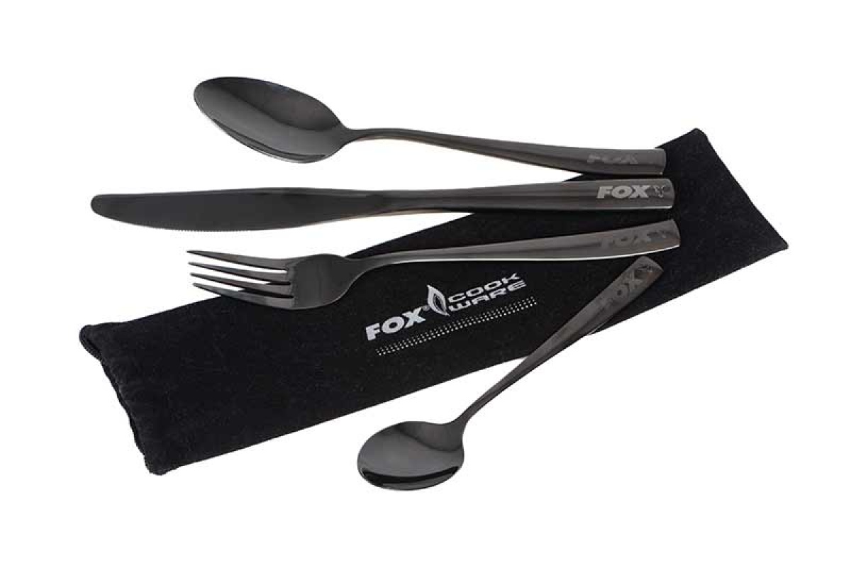 Fox Cookware Black Stainless Cutlery Set - MPN: CCW041 - EAN: 5056808511250