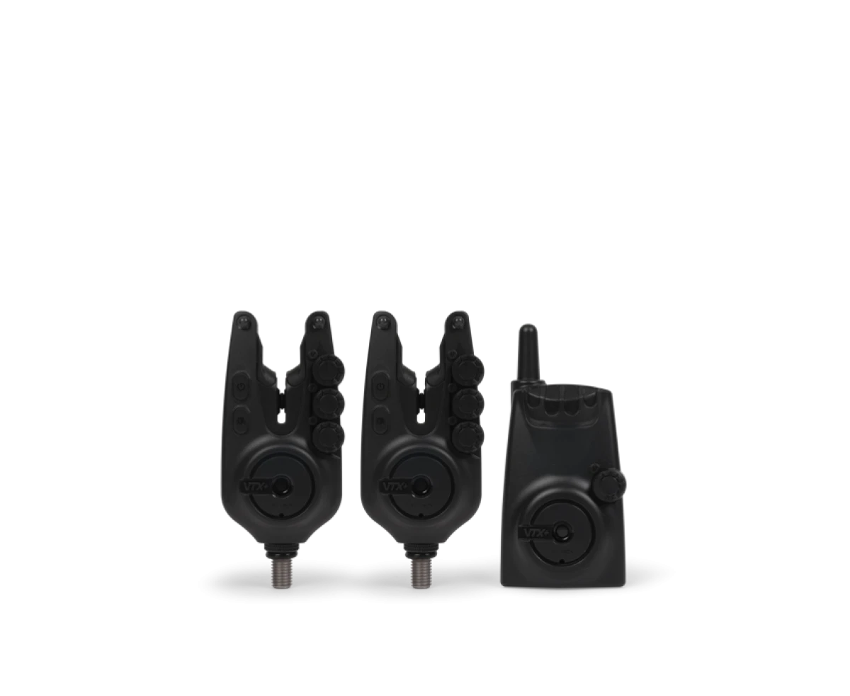 Avid Carp VTX+ Bite Alarm Setmodello 2+1 - MPN: A0500009 - EAN: 5056837205809