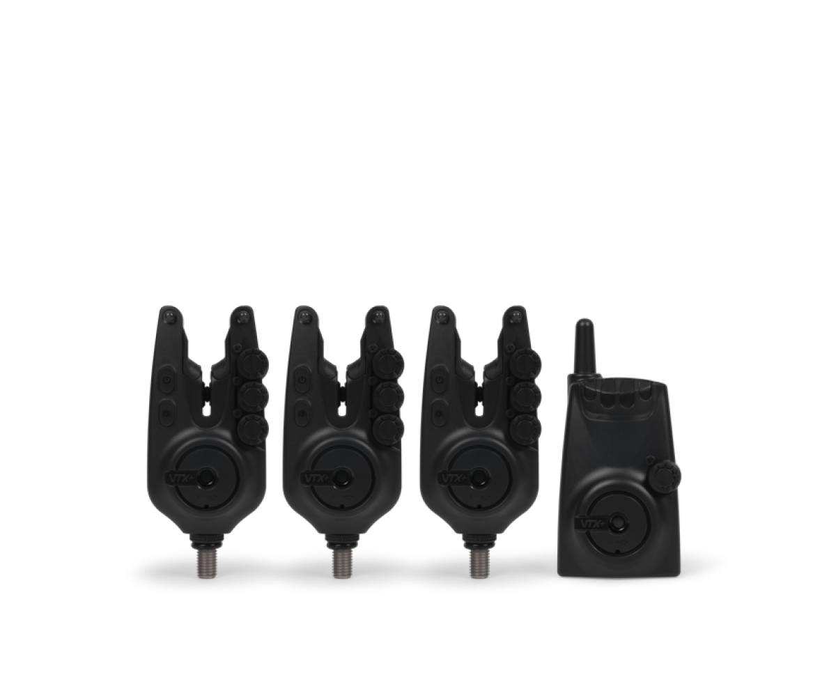 Avid Carp VTX+ Bite Alarm Setmodel 3+1 - MPN: A0500010 - EAN: 5056837205816