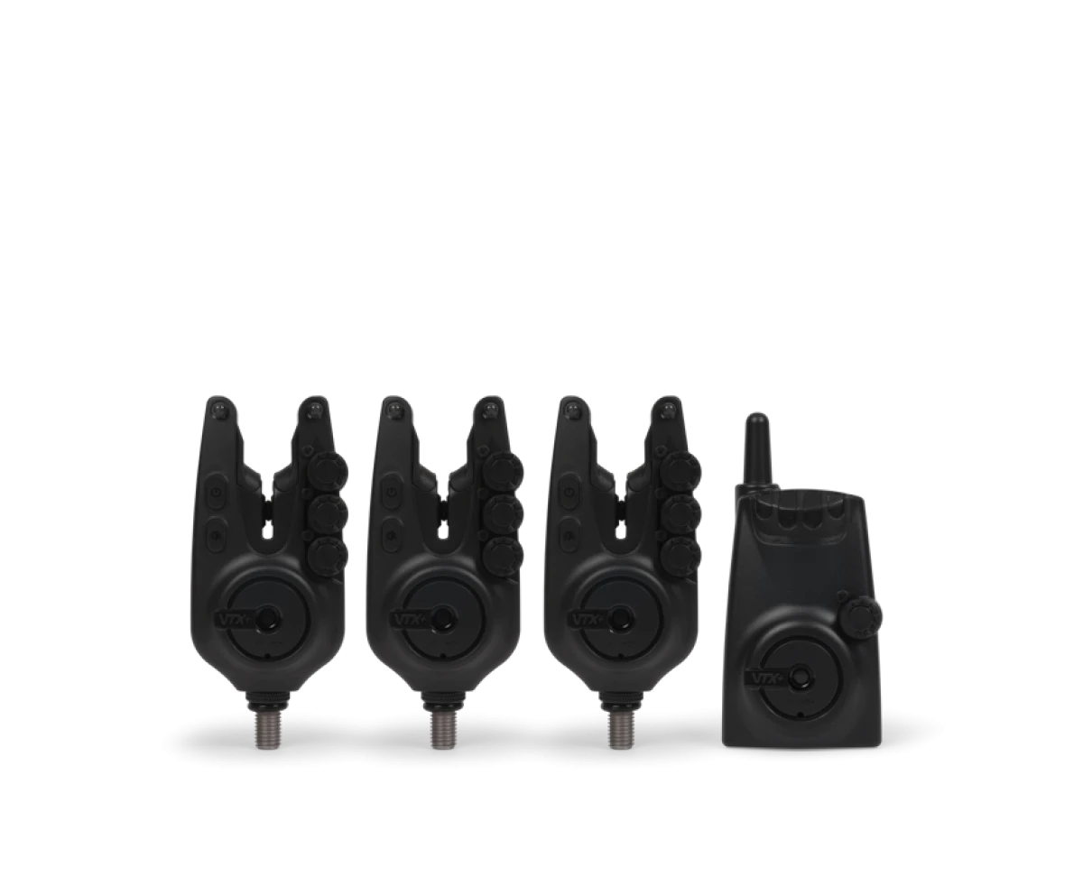 Avid Carp VTX+ Bite Alarm Setmodello 3+1 - MPN: A0500010 - EAN: 5056837205816
