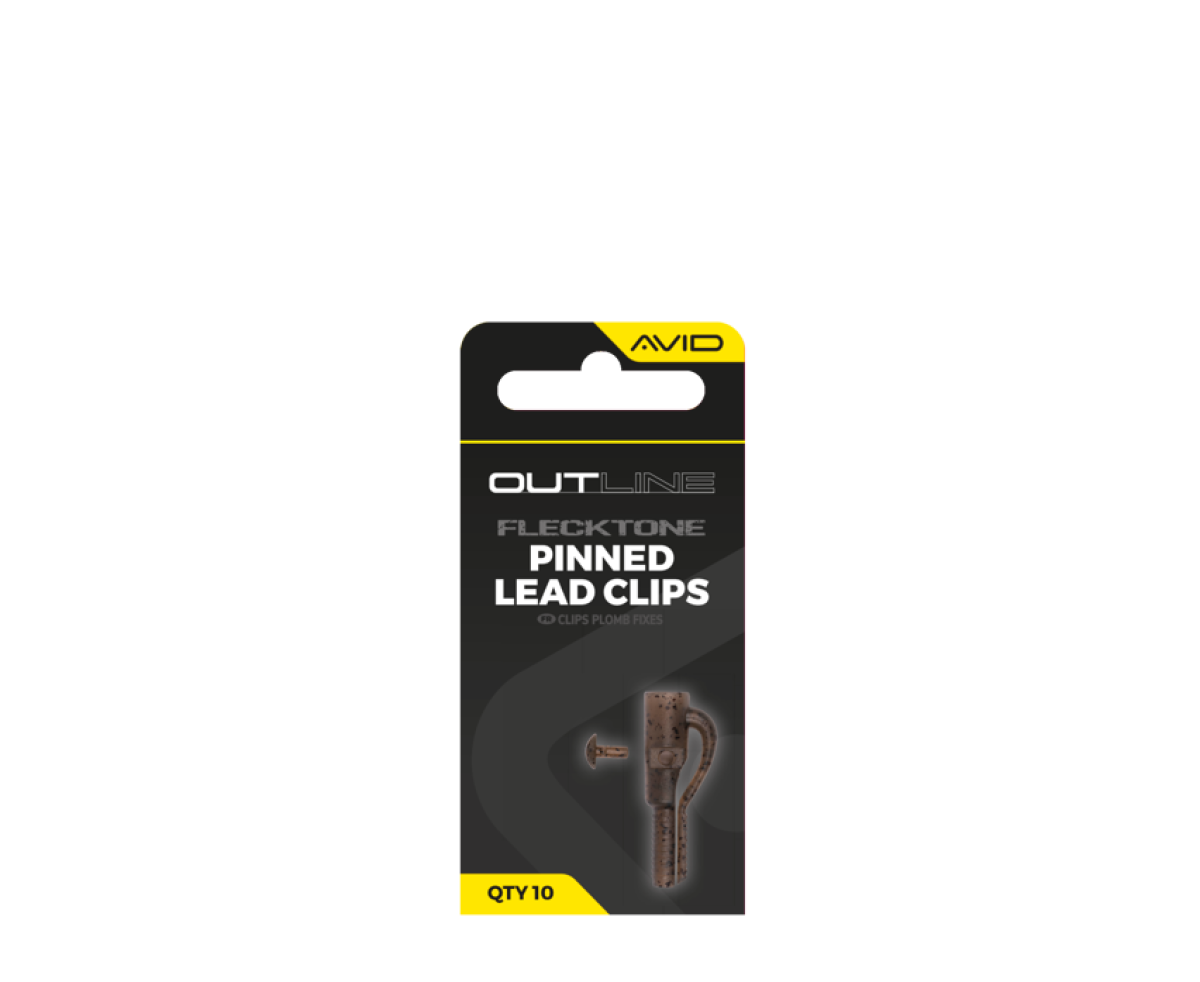 Avid Carp Outline Flecktone Pinned Lead Clips - MPN: A0640116 - EAN: 5056837202921
