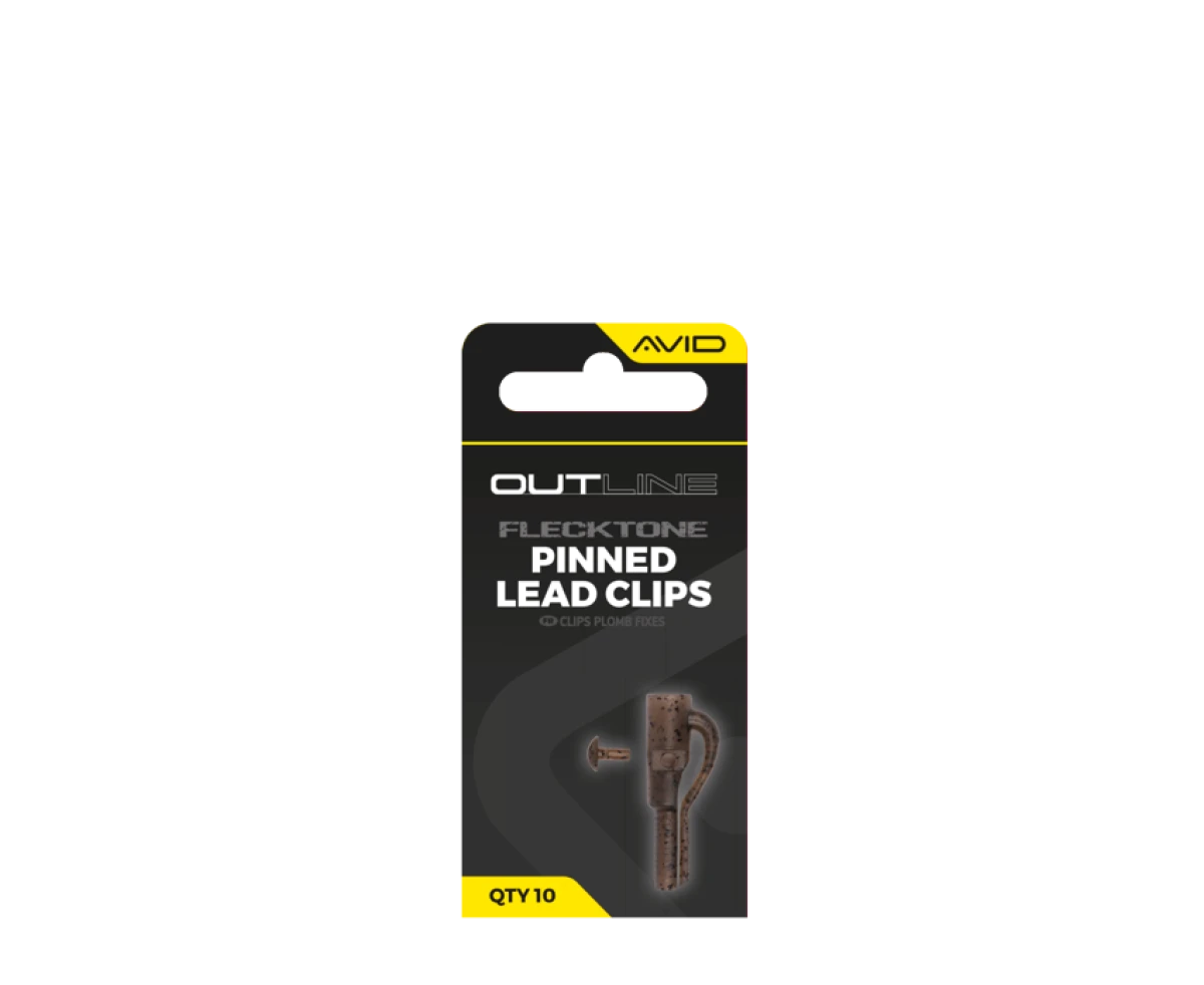 Avid Carp Outline Flecktone Pinned Lead Clips - MPN: A0640116 - EAN: 5056837202921