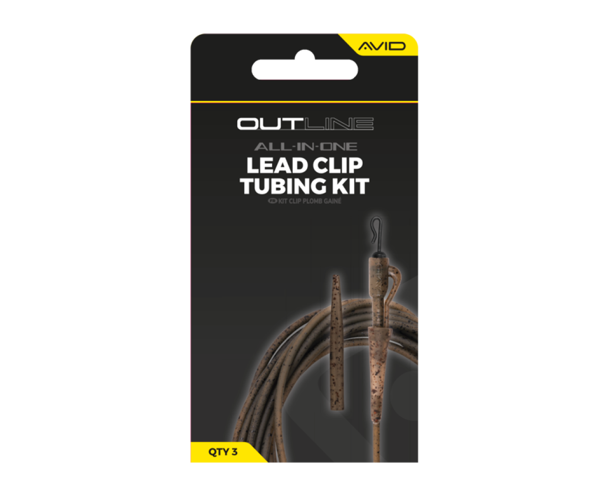 Avid Carp Outline Lead Clip Tubing Kit - MPN: A0640124 - EAN: 5056837203089