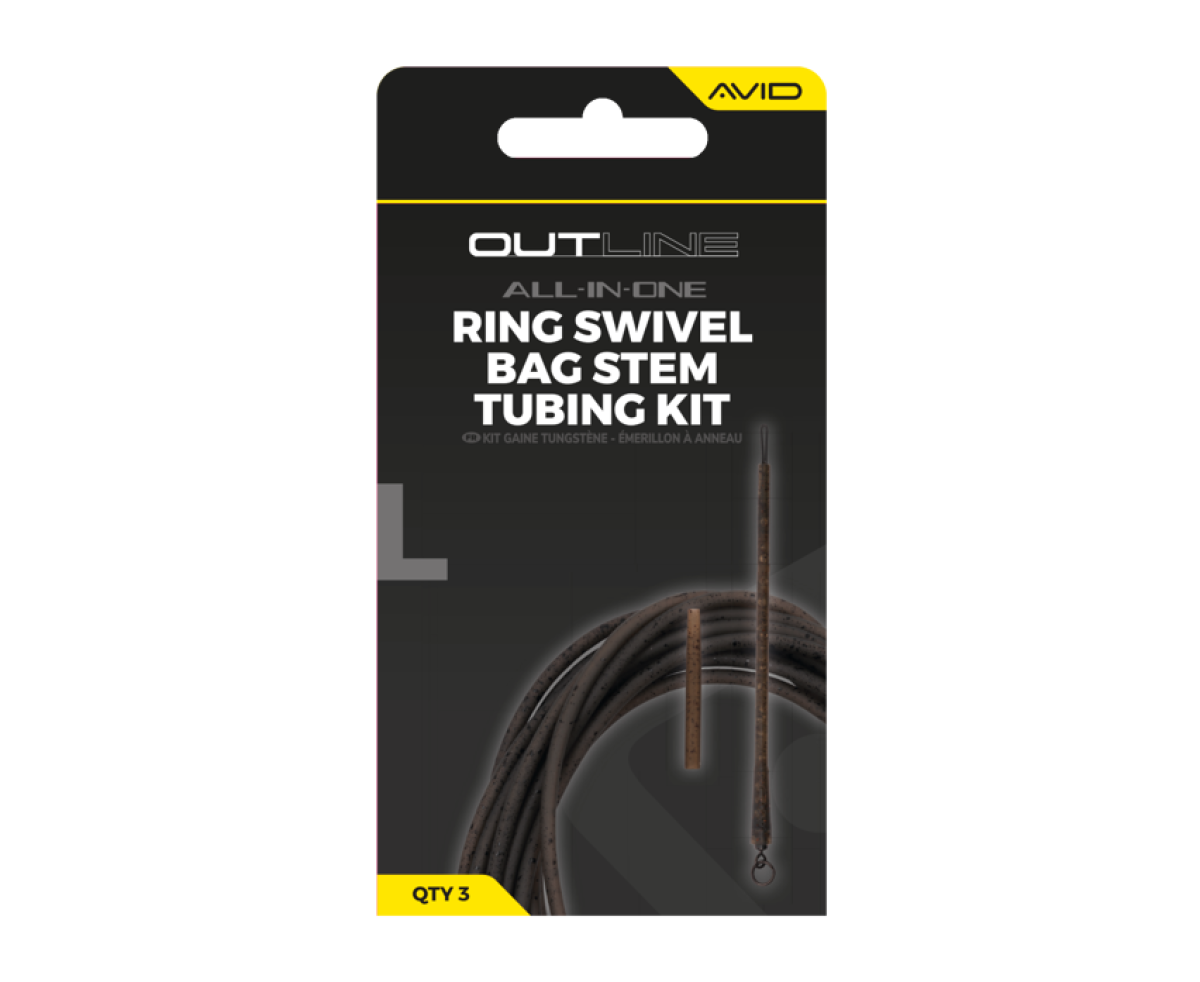 Avid Carp Outline Ring Swivel Bag Stem Tubing Kit - MPN: A0640150 - EAN: 5056837203607