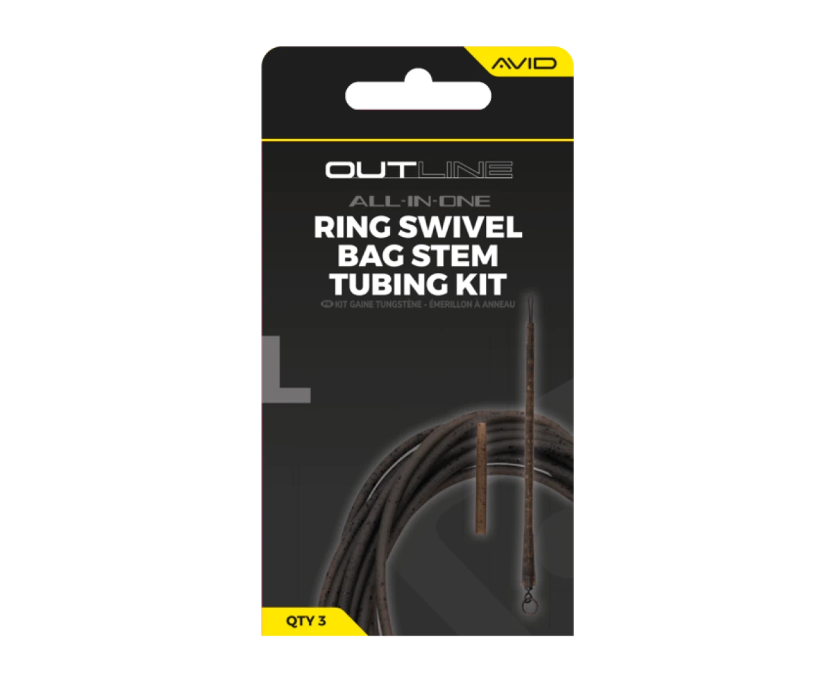 Avid Carp Outline Ring Swivel Bag Stem Tubing Kit - MPN: A0640150 - EAN: 5056837203607
