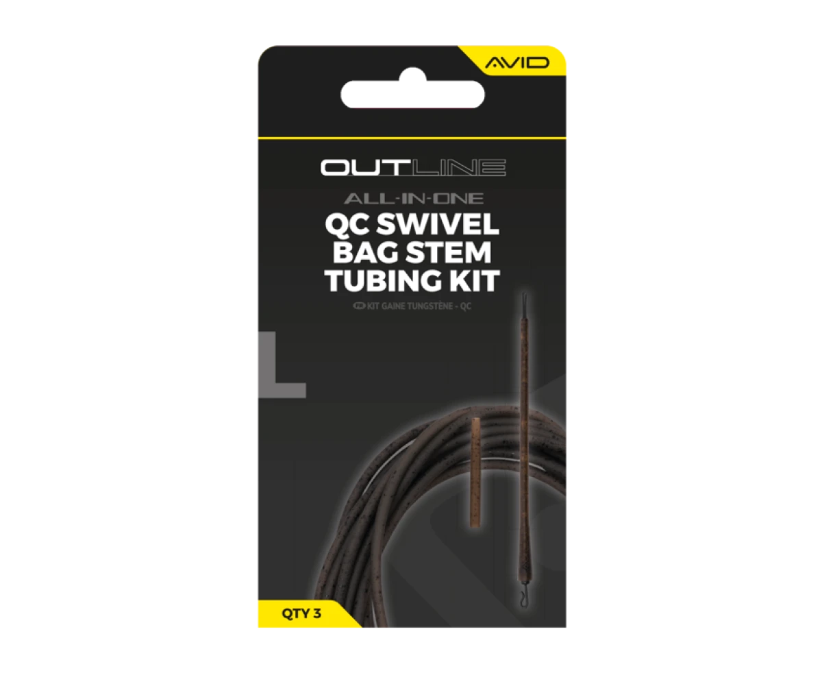Avid Carp Outline QC Swivel Bag Stem Tubing Kit - MPN: A0640151 - EAN: 5056837203621