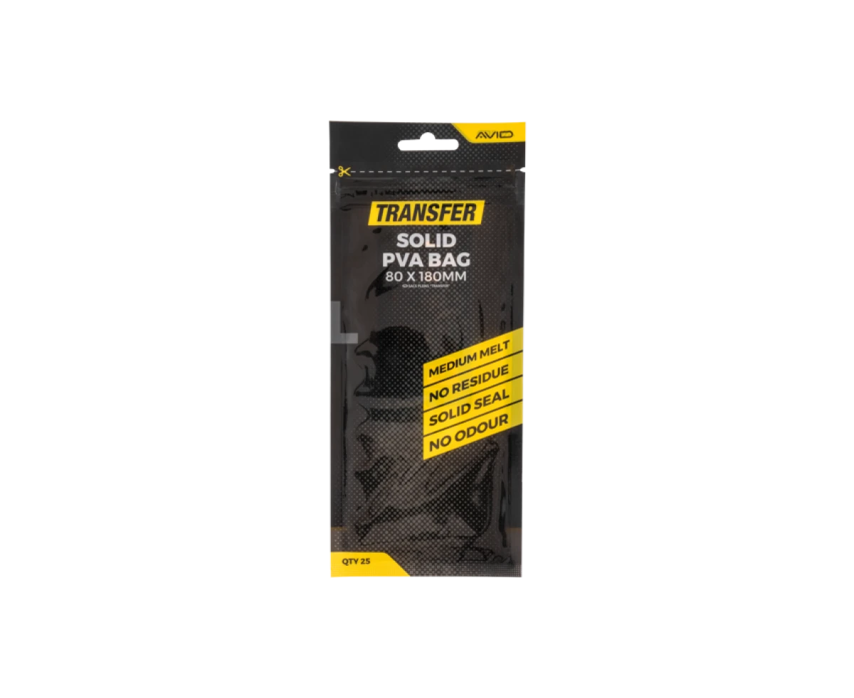 Avid Carp Transfer Solid PVA Bagsmărimea Large (80x180mm) - MPN: A0640089 - EAN: 5056837200934