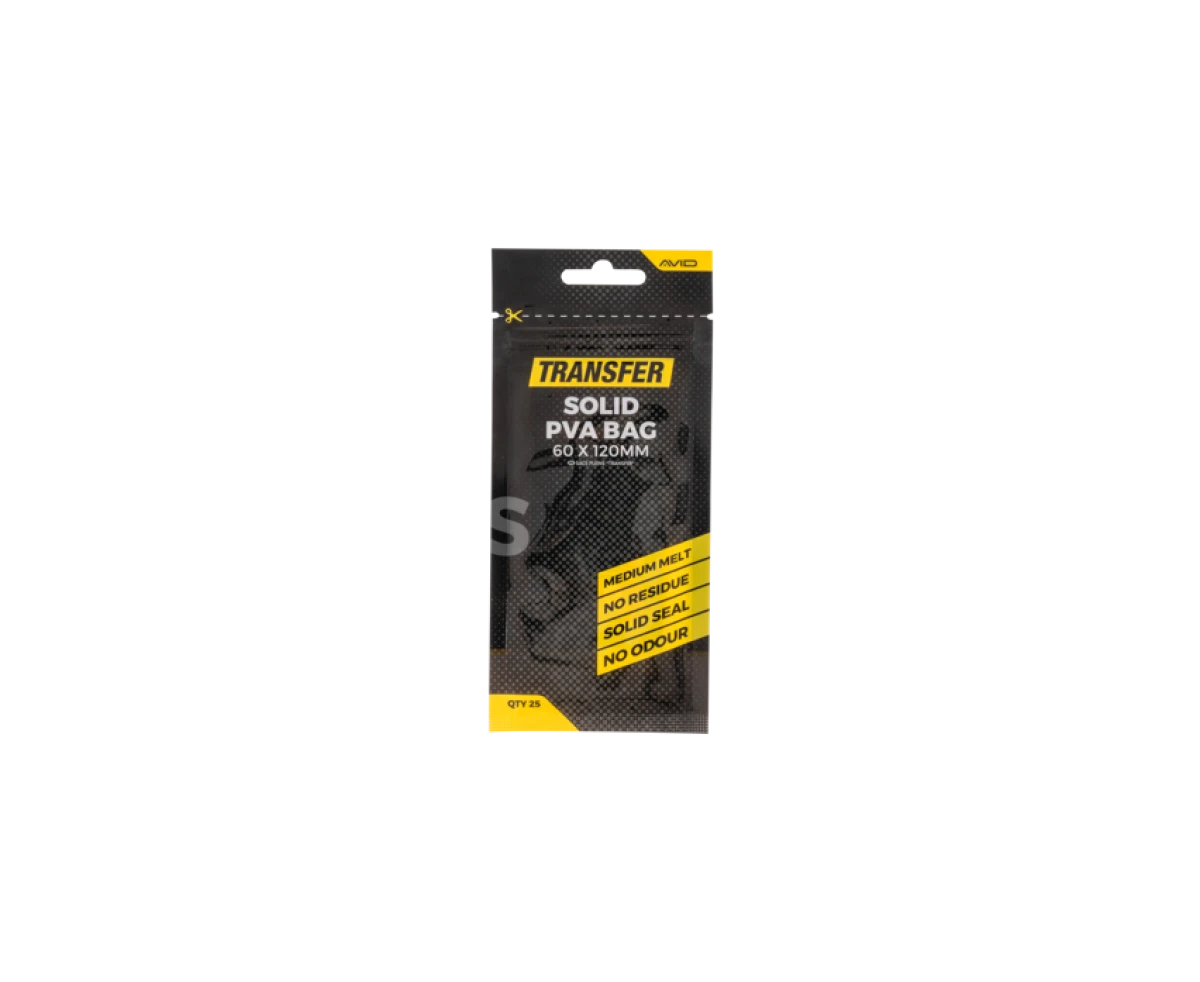Avid Carp Transfer Solid PVA Bagsmărimea Small (60x120mm) - MPN: A0640087 - EAN: 5056837200897