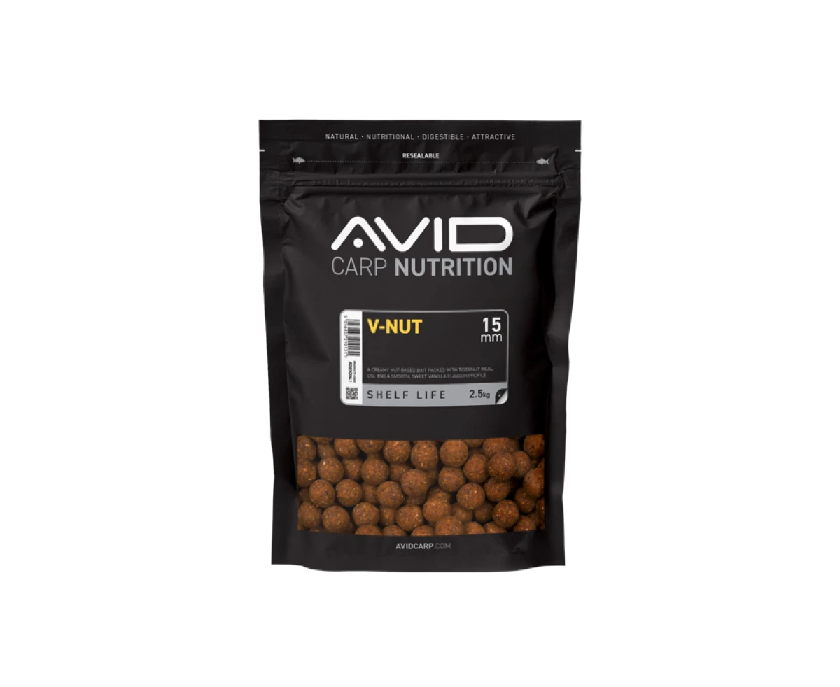 Avid Carp V-Nut Boiliesmărimea 15mm / 2,5kg - MPN: A0650041 - EAN: 5056837210131
