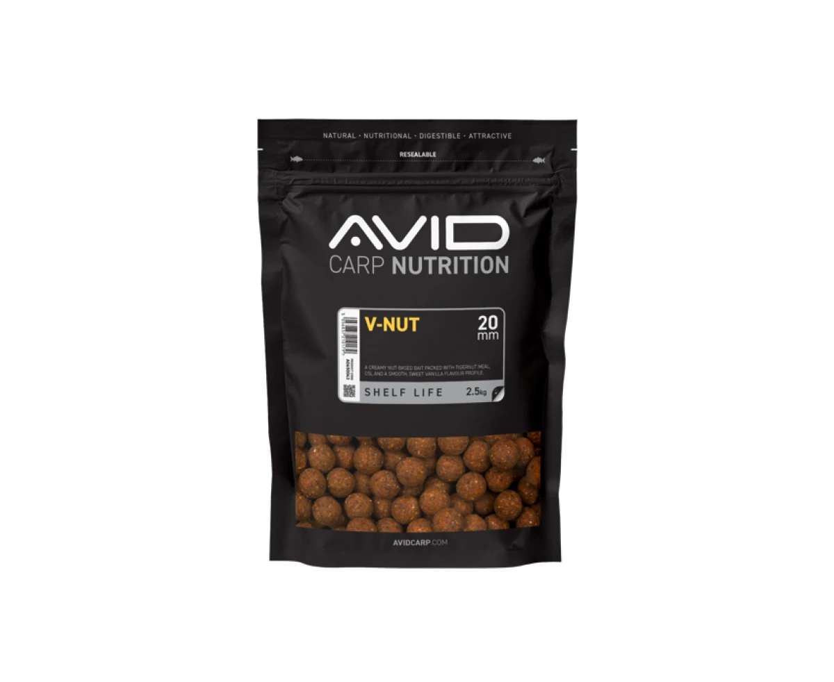 Avid Carp V-Nut Boiliesmărimea 20mm / 2,5 kg - MPN: A0650043 - EAN: 5056837210179