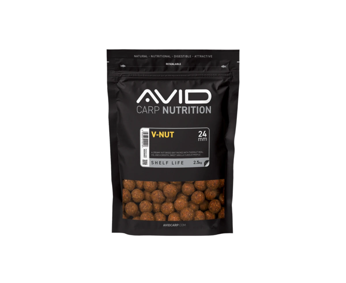 Avid Carp V-Nut Boiliesmărimea 24mm / 2,5kg - MPN: A0650045 - EAN: 5056837210216