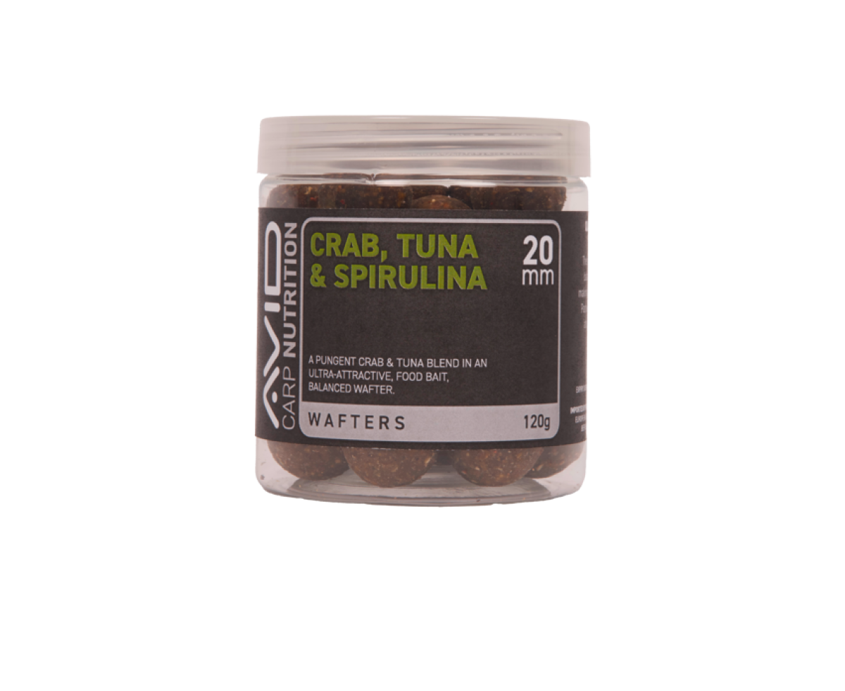 Avid Carp Crab, Tuna & Spirulina WafterGröße 20mm - MPN: A0650081 - EAN: 5056837210933