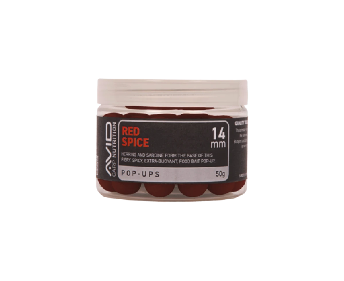 Avid Carp Red Spice Pop-Upmărimea 14mm - MPN: A0650074 - EAN: 5056837210797