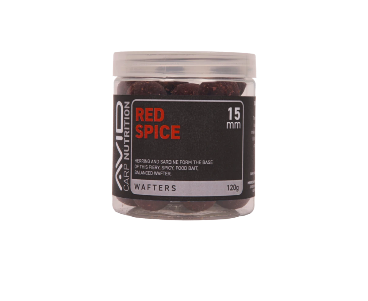 Avid Carp Red Spice Wafter mărimea 15mm - MPN: A0650086 - EAN: 5056837211039