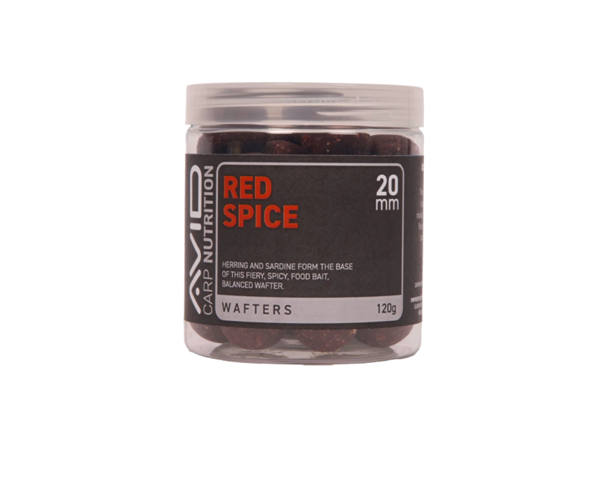 Avid Carp Red Spice Wafter mărime 20mm - MPN: A0650082 - EAN: 5056837210957