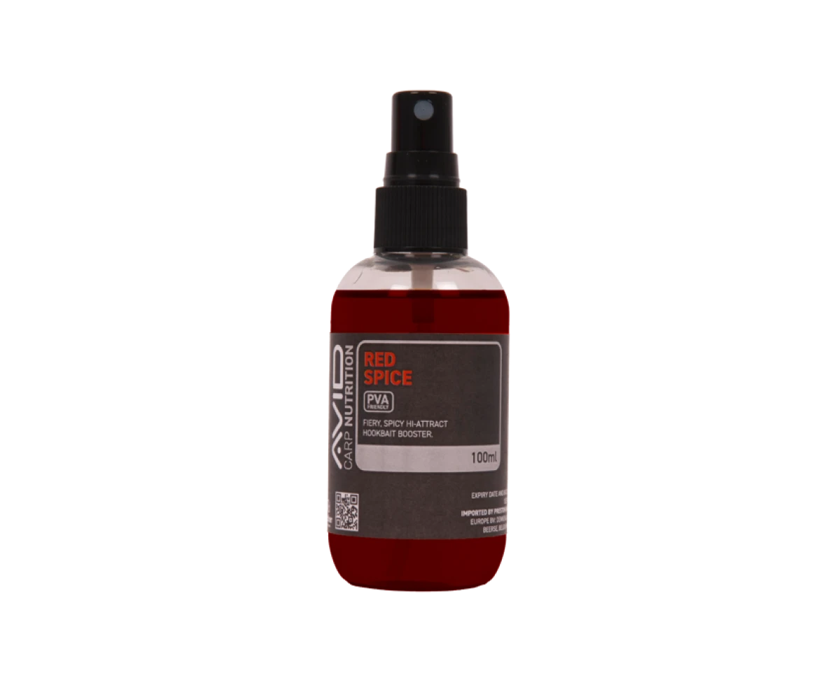 Avid Carp Red Spice Bait Spray ambalaj 100ml - MPN: A0650102 - EAN: 5056837211350