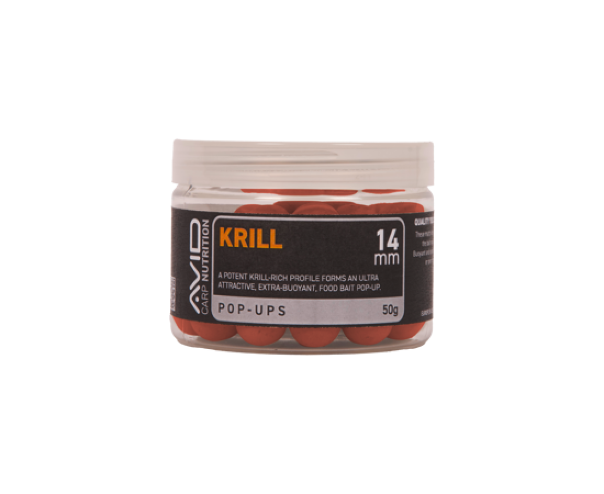 Avid Carp Krill Pop-Up tamaño 14mm - MPN: A0650075 - EAN: 5056837210810