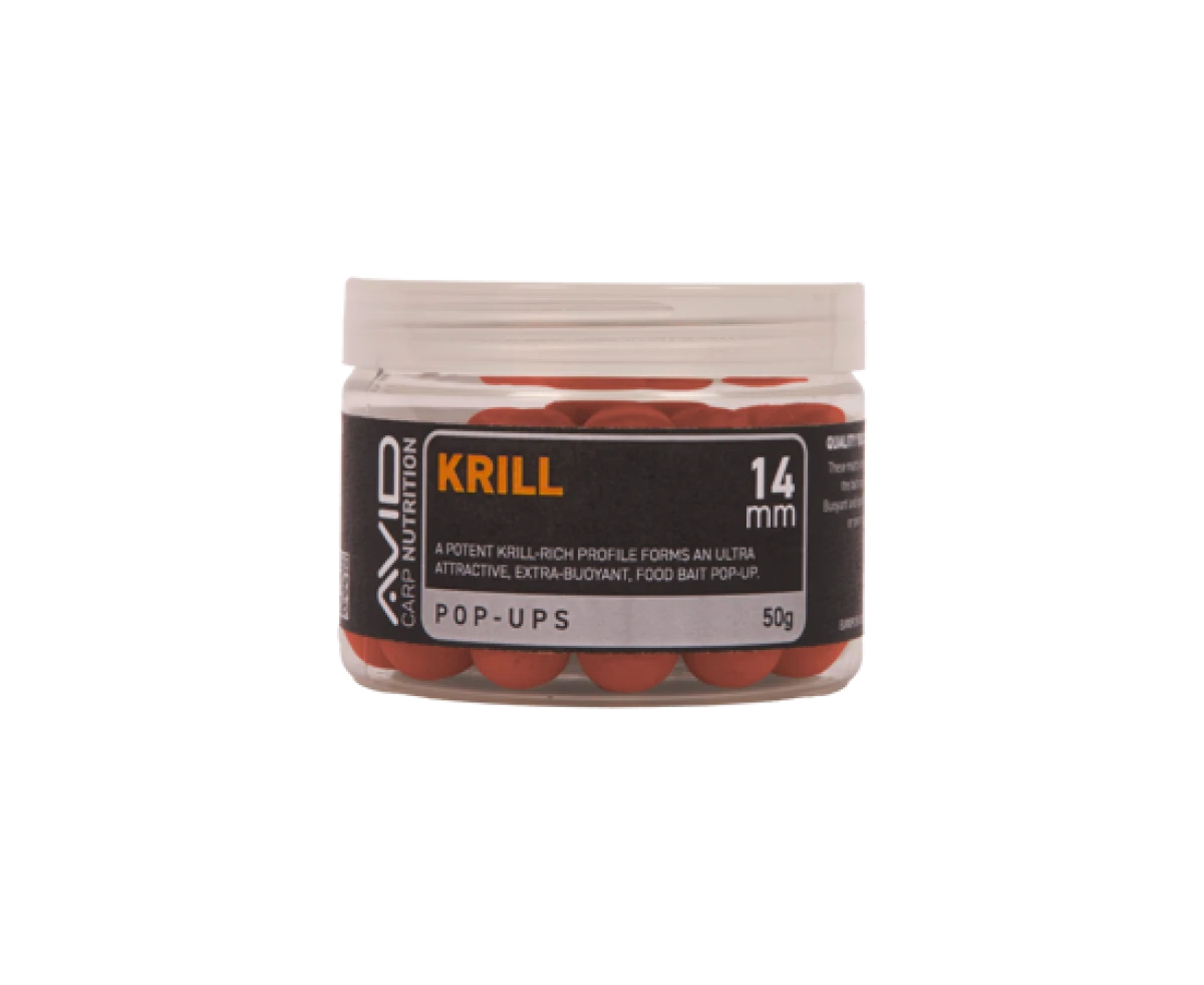 Avid Carp Krill Pop-Up mărimea 14mm - MPN: A0650075 - EAN: 5056837210810