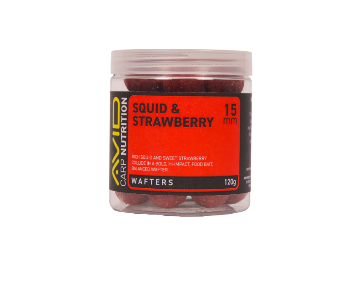 Avid Carp Squid & Strawberry Wafterméret 15mm - MPN: A0650096 - EAN: 5056837211237