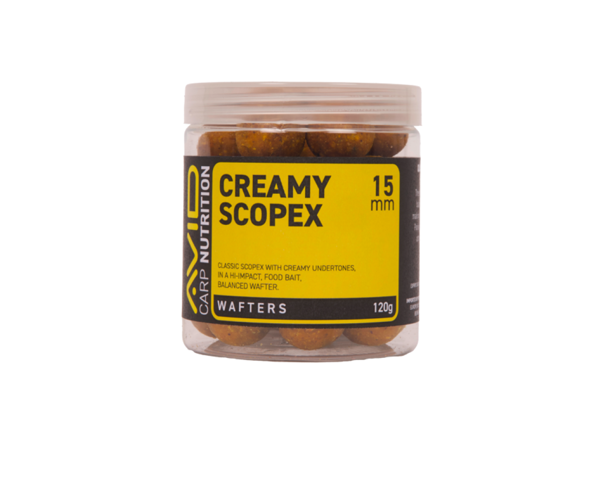 Avid Carp Creamy Scopex WafterGröße 15mm - MPN: A0650098 - EAN: 5056837211275