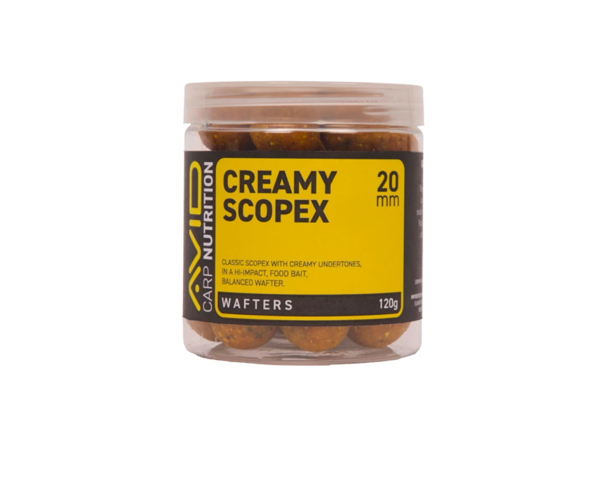 Avid Carp Creamy Scopex Wafterméret 20mm - MPN: A0650094 - EAN: 5056837211190