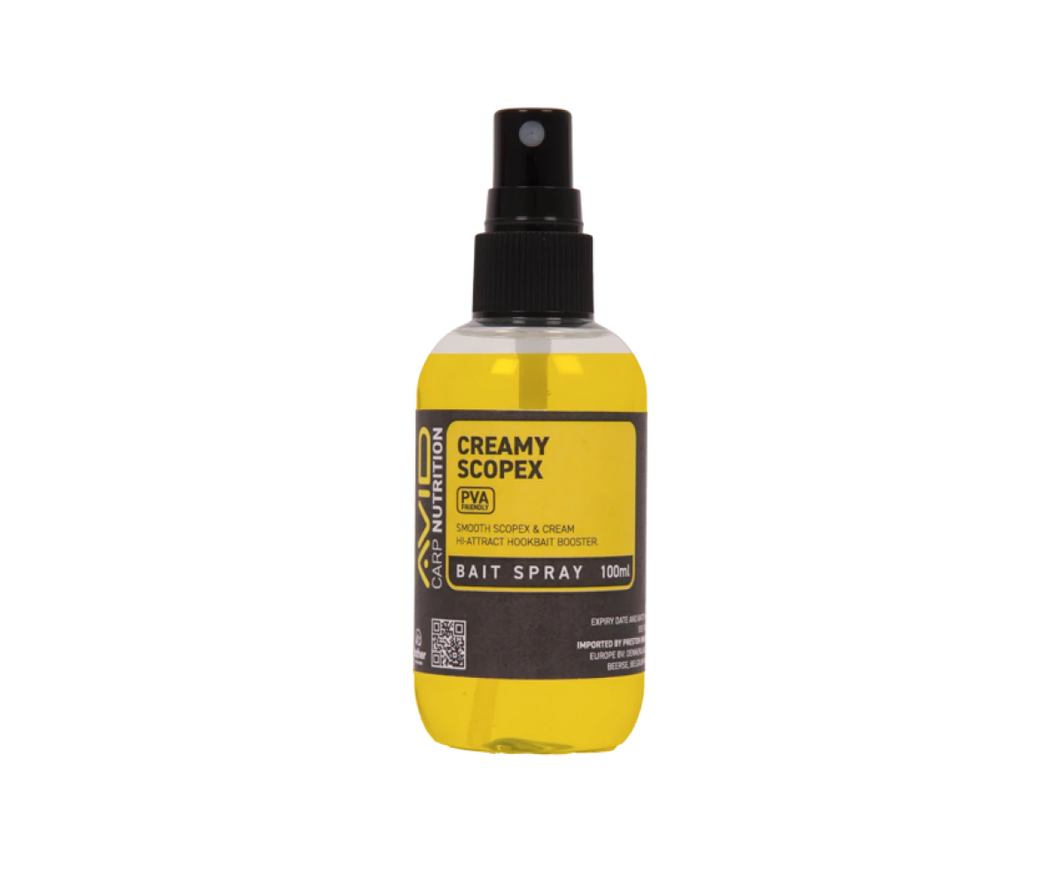 Avid Carp Creamy Scopex Bait Sprayambalaj 100ml - MPN: A0650110 - EAN: 5056837211510