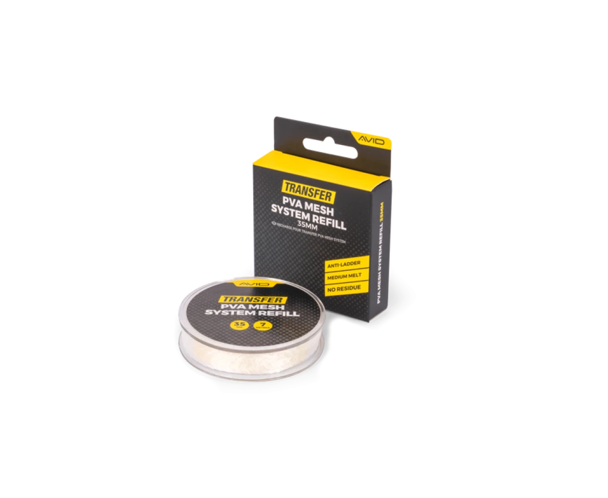 Avid Carp Transfer PVA Mesh System Refill 35mm / 7mambalaj 35mm / 7m - MPN: A0640093 - EAN: 5056837201016