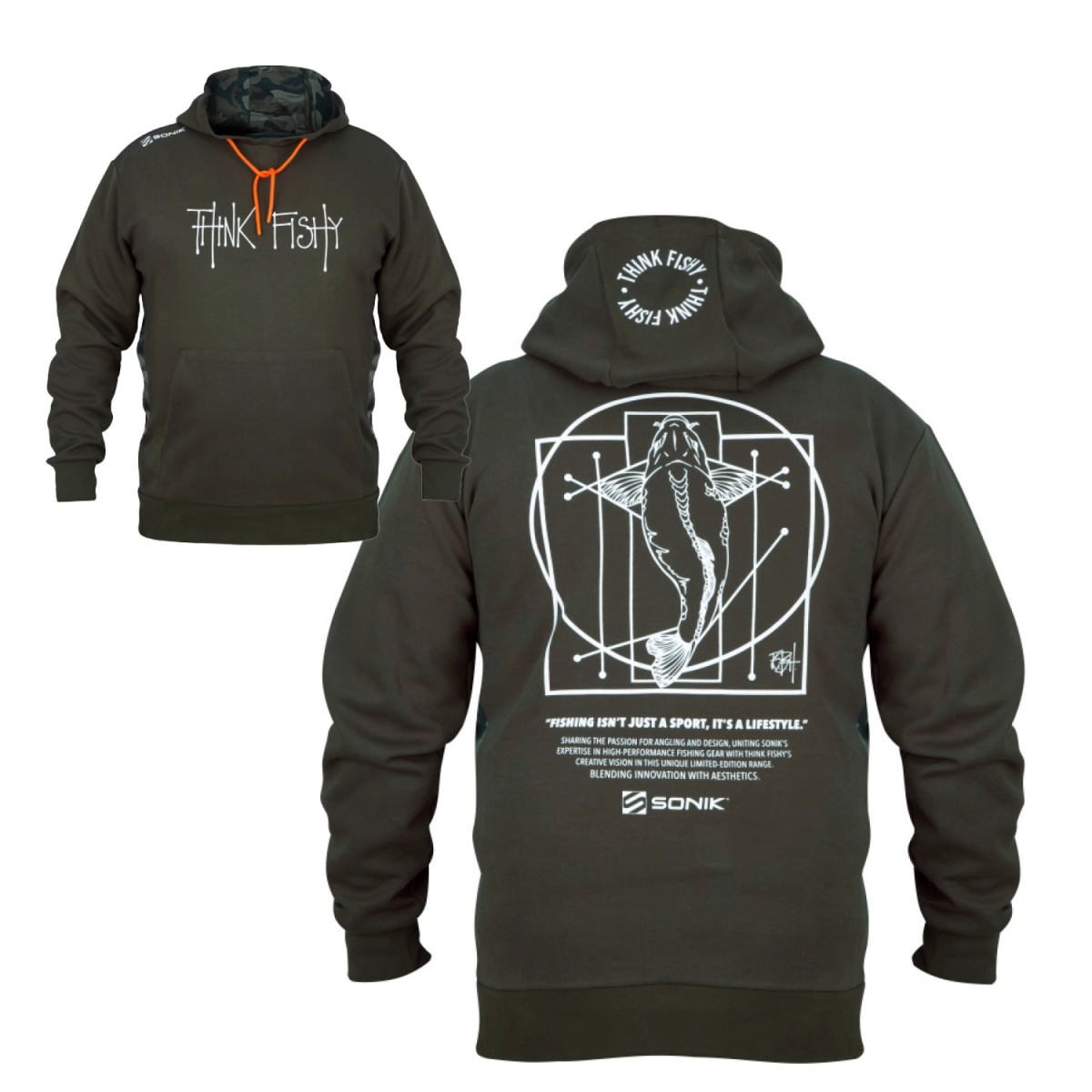 Sonik Hoody By Think Fishy Artrozmiar M - MPN: NC0091 - EAN: 5055279549052