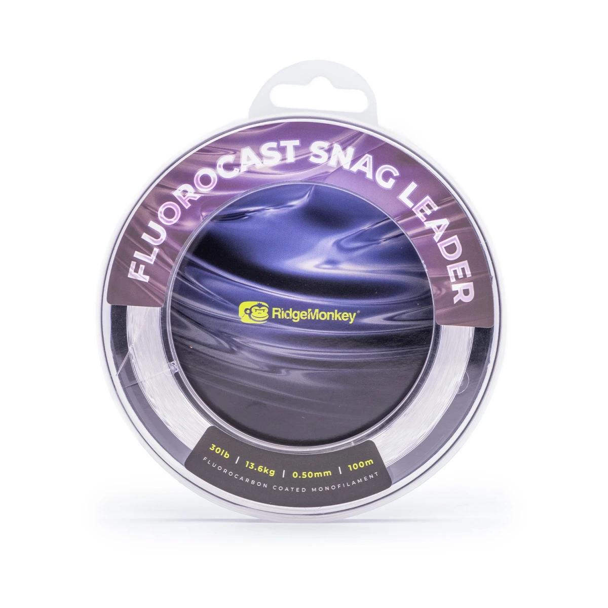 RidgeMonkey Fluorocast Snag Leader 0.60mm (40lb/18.1kg) - 100mModell 0.60mm (40lb/18.1kg) - 100m - MPN: RMT515 - EAN: 5056210639320