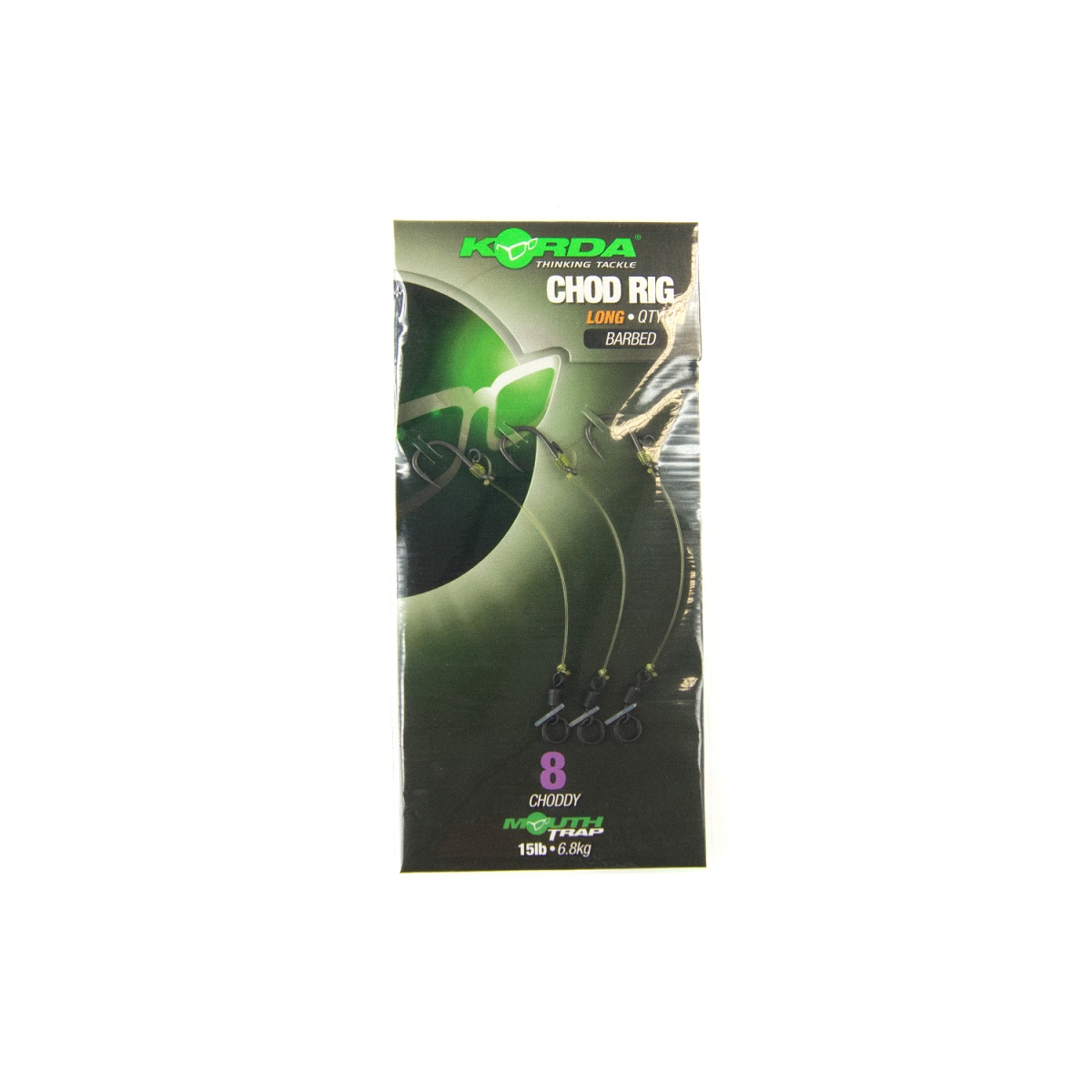 Korda Chod Rig - Longmodel 8 (Long) - MPN: KCR022 - EAN: 5060062115222
