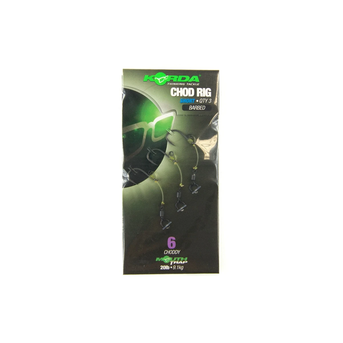 Korda Chod Rig - Shortmodelis 6 (Short) - MPN: KCR017 - EAN: 5060062115178