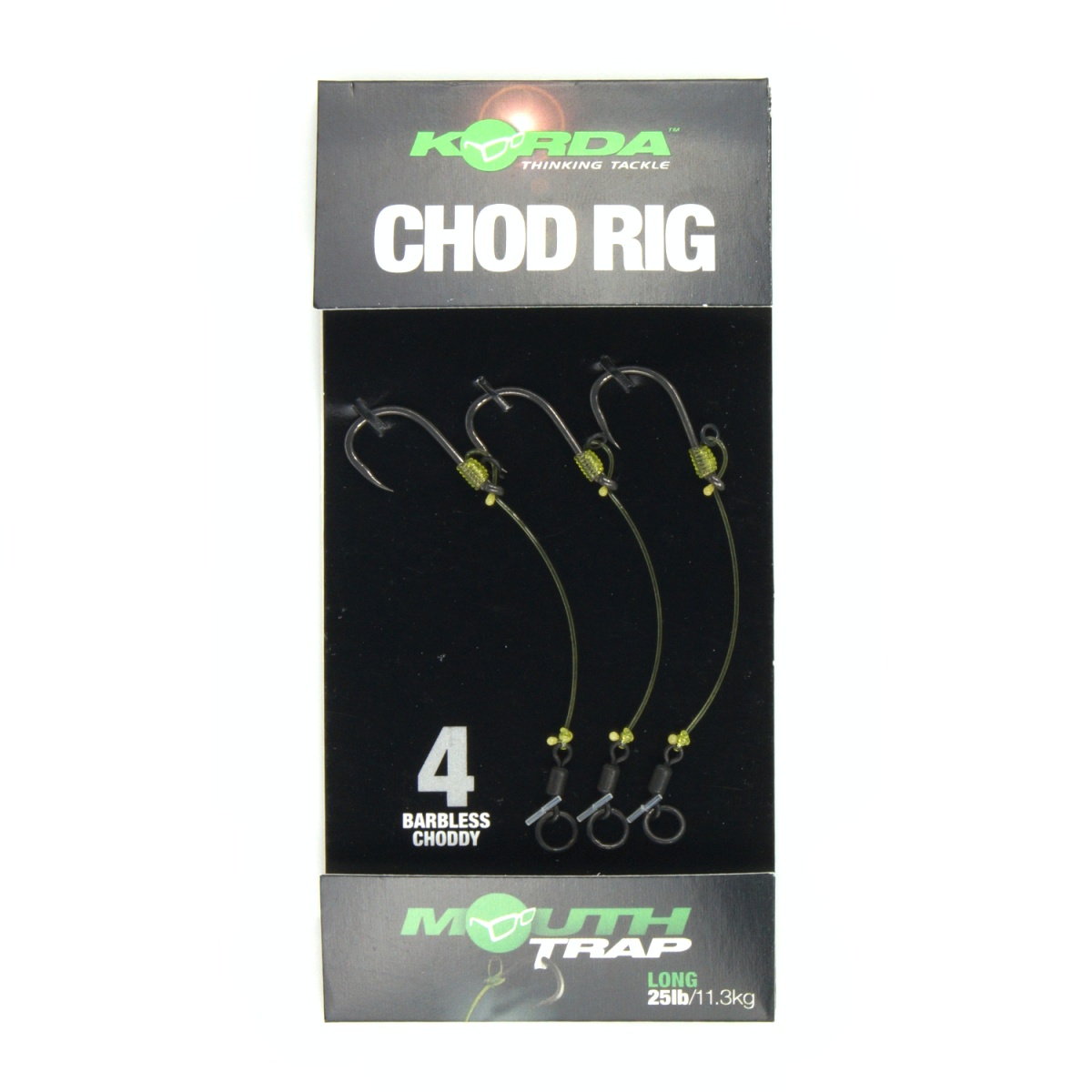 Korda Chod Rig - Long (Barbless)model 4 Long (bezzadziorowy) - MPN: KCR028 - EAN: 5060062115284