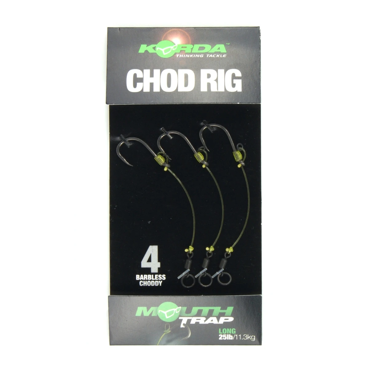 Korda Chod Rig - Long (Barbless)model 4 Long (fără cârlig ascuns) - MPN: KCR028 - EAN: 5060062115284
