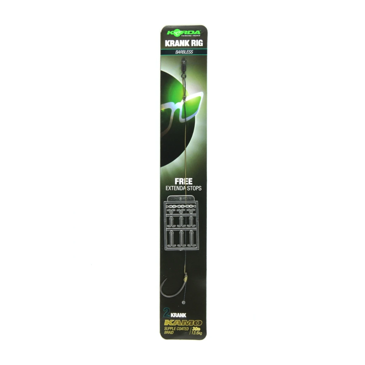 Korda Krank Ready Rig (Barbless)mărimea 2 (fără cârlig) - MPN: KCR077 - EAN: 5060323807552