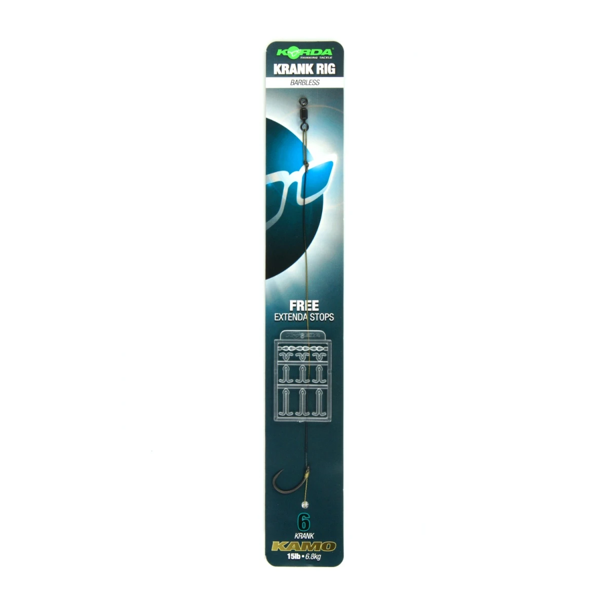 Korda Krank Ready Rig (Barbless)mărimea 6 (fără cârlig) - MPN: KCR079 - EAN: 5060323807590