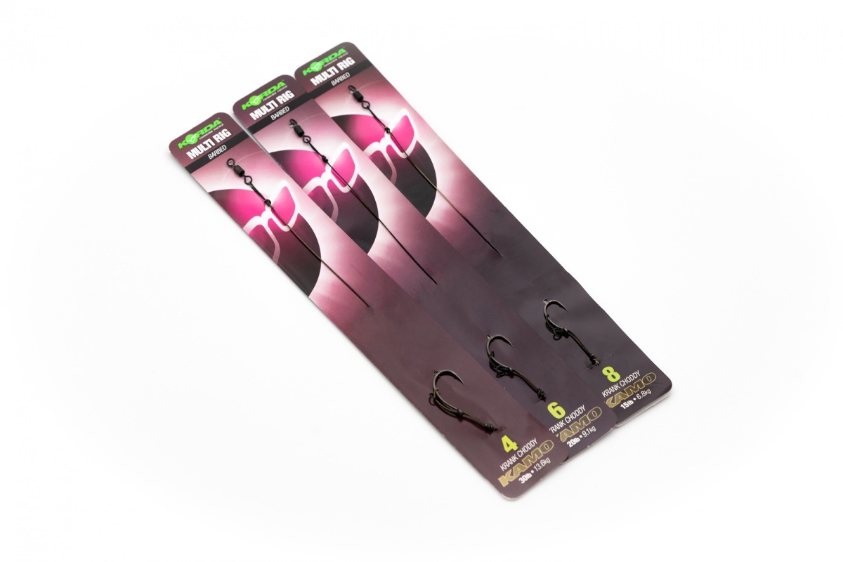 Korda Multi Rig Krank Choddy Kamo (Barbless)dydis 4 (bezzadziorinis) - MPN: KCR085