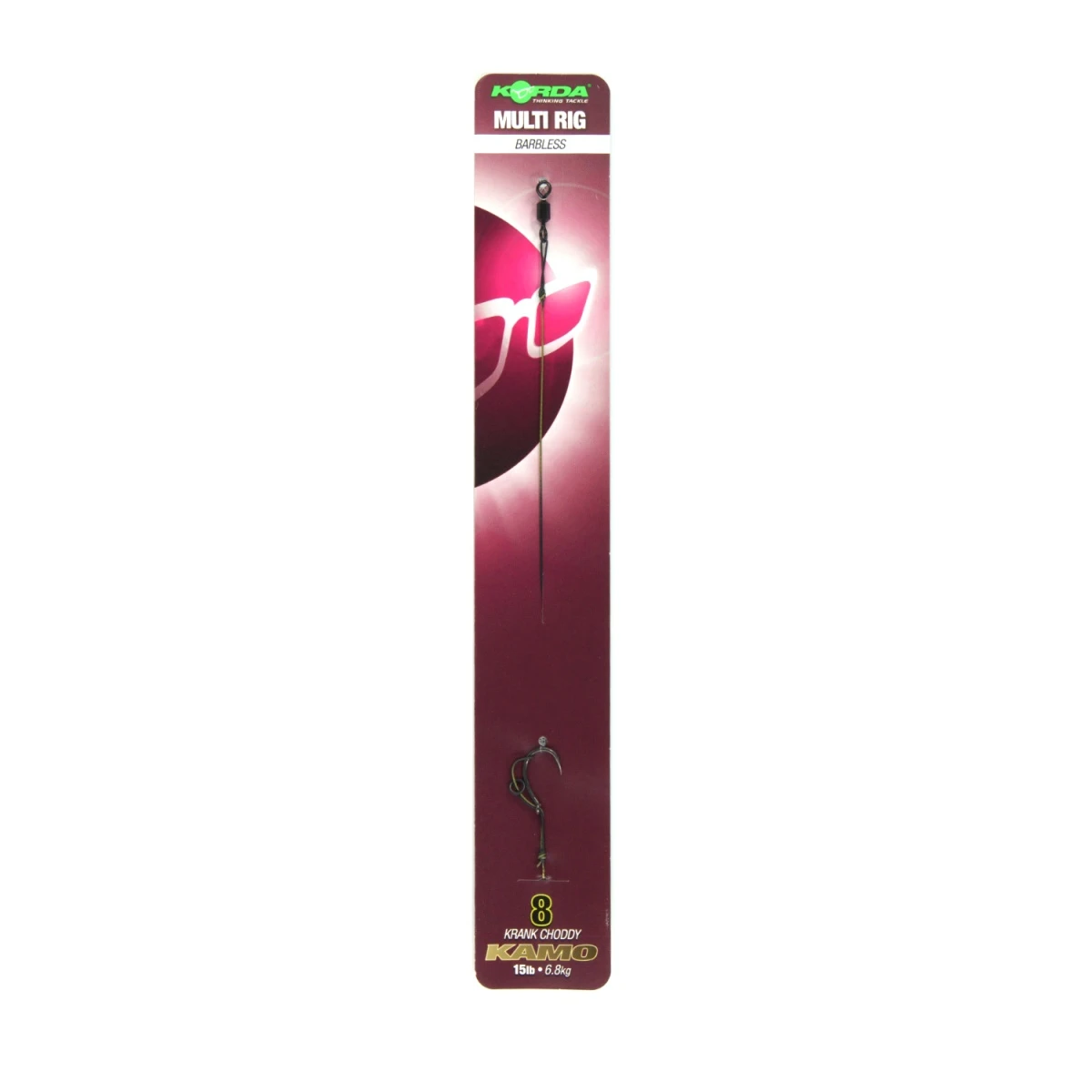 Korda Multi Rig Krank Choddy Kamo (Barbless)Größe 8 (hakenlos) - MPN: KCR087 - EAN: 5060323808801