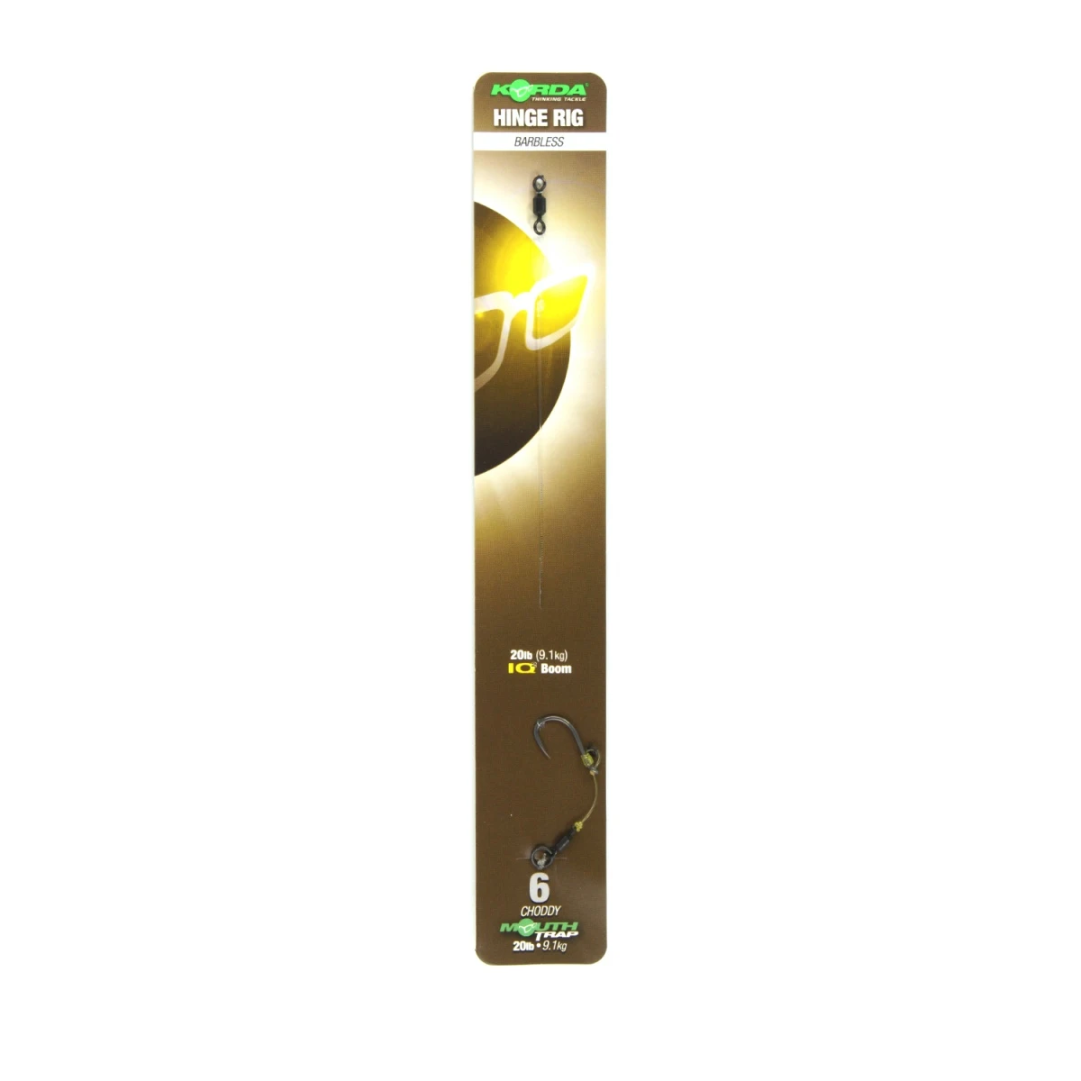 Korda Hinge Rig Choddy Mouth Trap (Barbless)mărimea 4 (fără cârlig) - MPN: KCR091 - EAN: 5060323808887