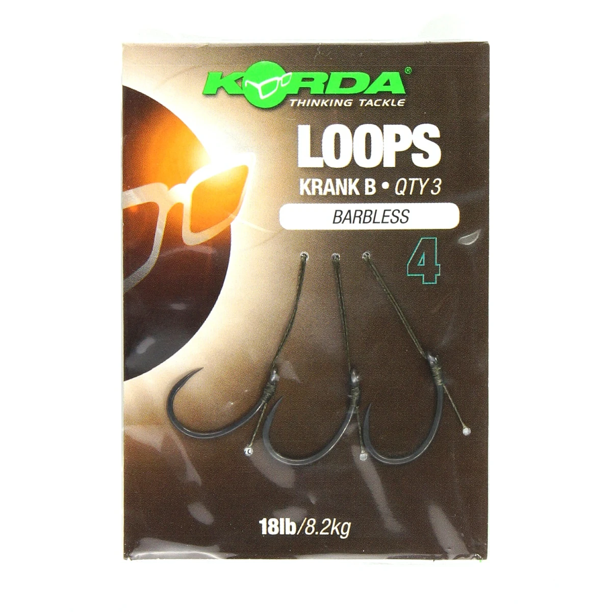 Korda Loop Rigs Krank (Barbless)mărimea 4 (fără cârlige) - MPN: KCR117 - EAN: 5060461128021