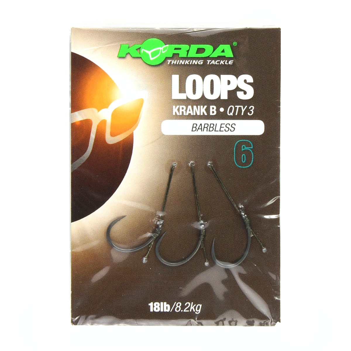 Korda Loop Rigs Krank (Barbless)velikost 6 (bezpáteřové) - MPN: KCR118 - EAN: 5060461128045