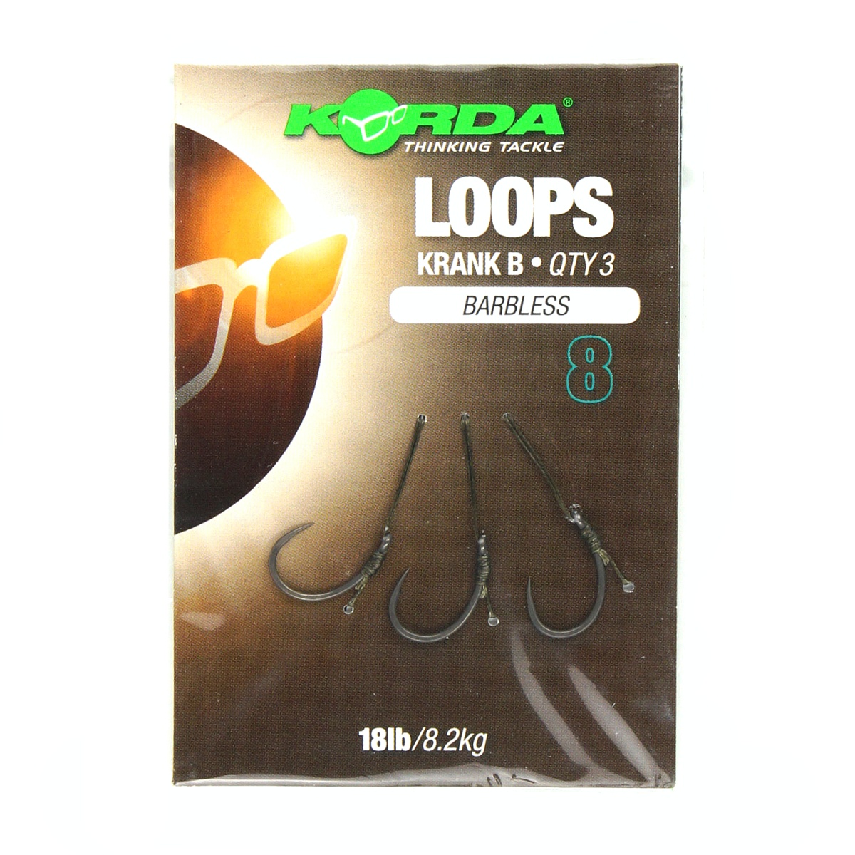 Korda Loop Rigs Krank (Barbless)velikost 8 (bez zarážek) - MPN: KCR119 - EAN: 5060461128069