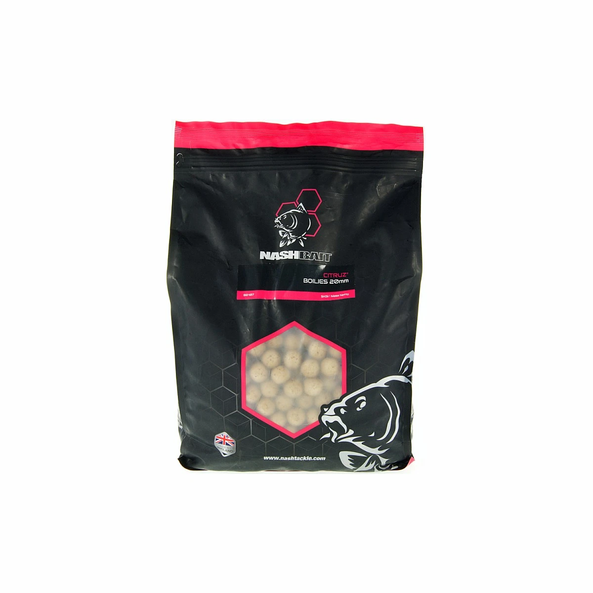 Nash Citruz Boilies - пошкоджена упаковкарозмір 20mm / 5kg - EAN: 200000098742