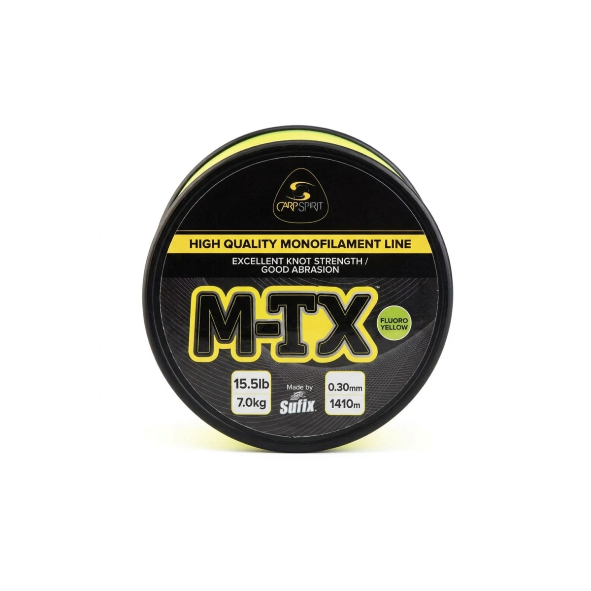 Carp Spirit M-TX Fluo Yellowvelikost 0.30mm (15.5lb/7kg) - 1410m - MPN: ACS470109 - EAN: 3422993072760